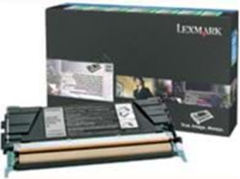 E460X80G Black Toner - Laser toner Svart