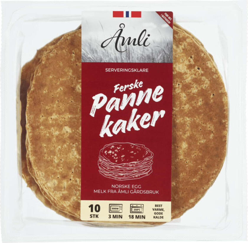 Pannekaker Stekte 10stk 600g
