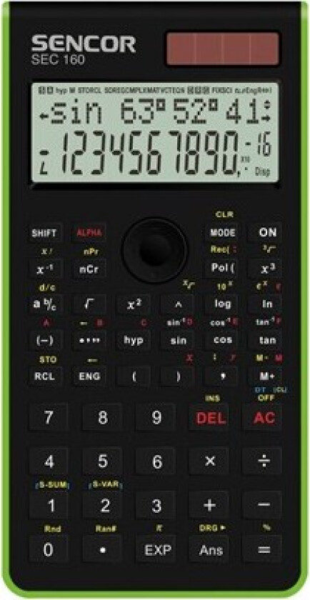 SEC 160 GN - scientific calculator
