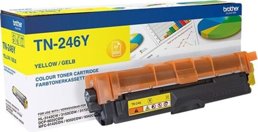 TN246Y - Laser toner Yellow