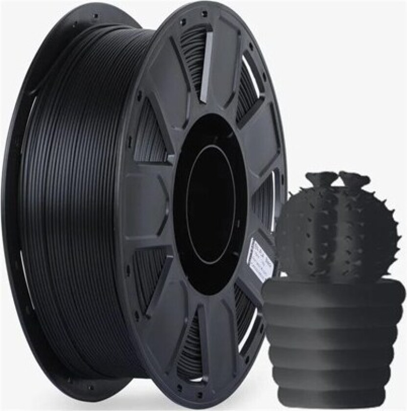 3D - 1-roll - black - PLA filament - PLA filament Svart
