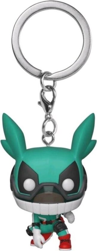 - Pop! Keychain Animation: My Hero Academia - Deku with Helmet - Nøkkelring