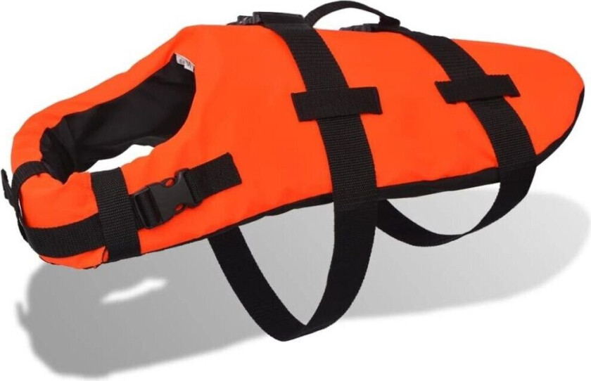 Redningsvest for Hund Oransje - M
