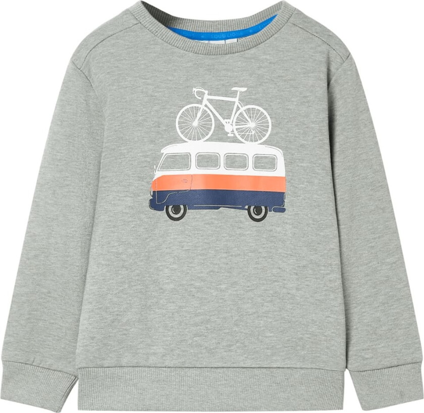 Barnegenser lyseblå melert 116