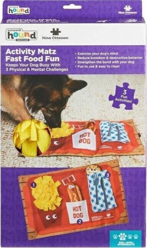 Nina Ottosson Aktiveringsmatte Fast Food