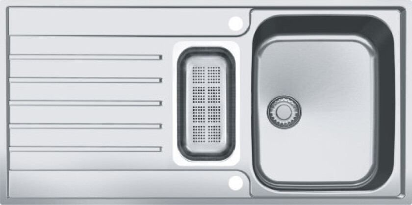 Argos AGX 251 kjøkkenvask, 100x50 cm, rustfritt stål