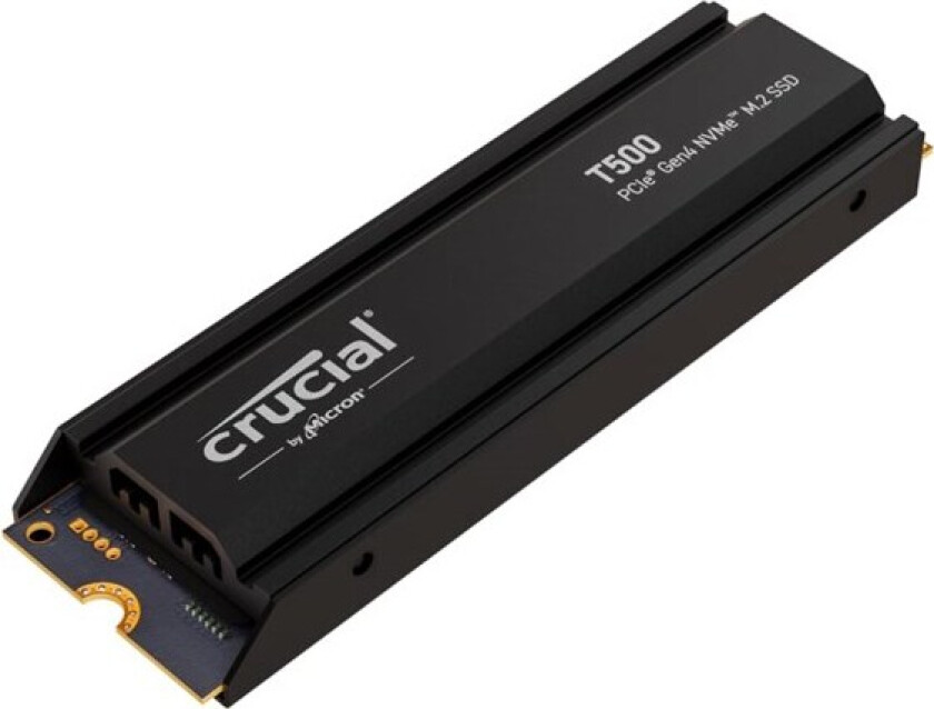 T500 SSD - 2TB - Med varmespreder - M.2 2280 - PCIe 4.0
