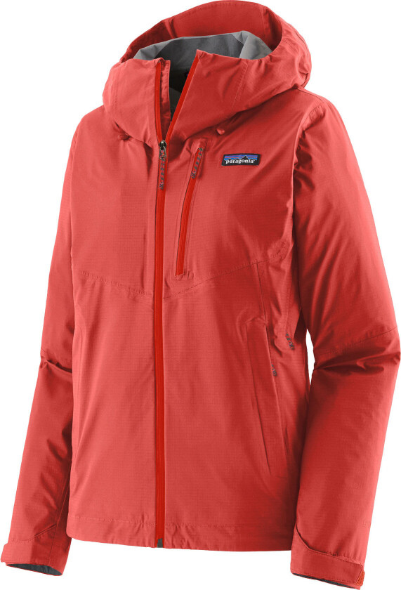 Granite Crest Rain Jacket Dame Pimento Red M