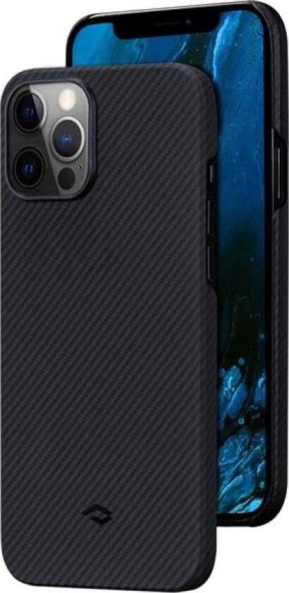 Apple iPhone 12 Pro Max Air Case - Black/Grey Twill