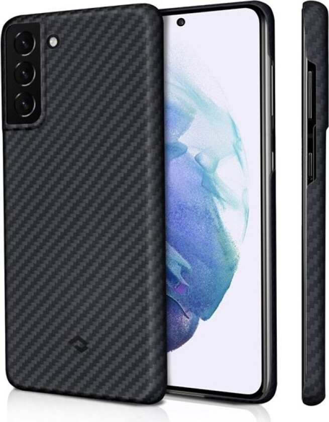 Samsung Galaxy S21 Plus MagEz Case - Black/Grey Twill