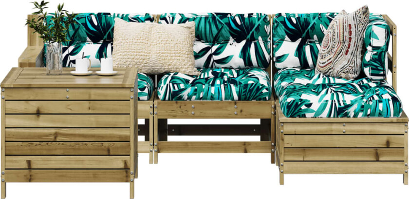 Hagesofagruppe 5 deler impregnert furu