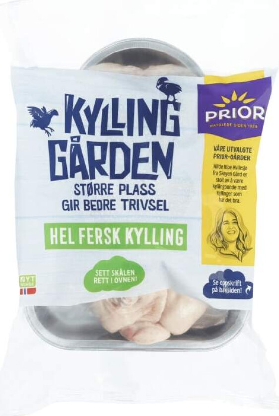 Kylling hel 1,5-1,8kg