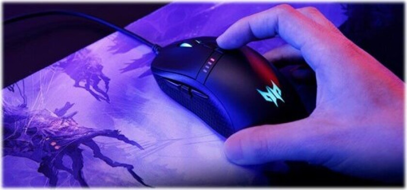 Predator Cestus 350 gaming-mus Svart