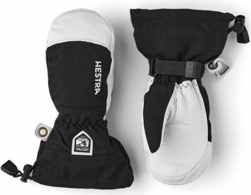 Army Leather Heli Ski Svart/Hvit 7