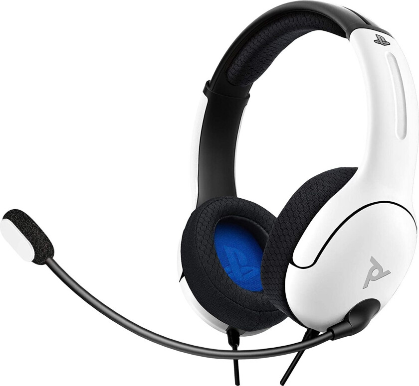 Pdp Gaming Lvl40 Stereo Headset (Ps4/ps5) Hvit