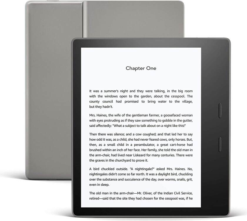 Kindle Oasis - 10. generasjon - eBook-leser - 32 GB - 7 monokrom Paperwhite - berøringsskjerm - Bluetooth, Wi-Fi - grafitt