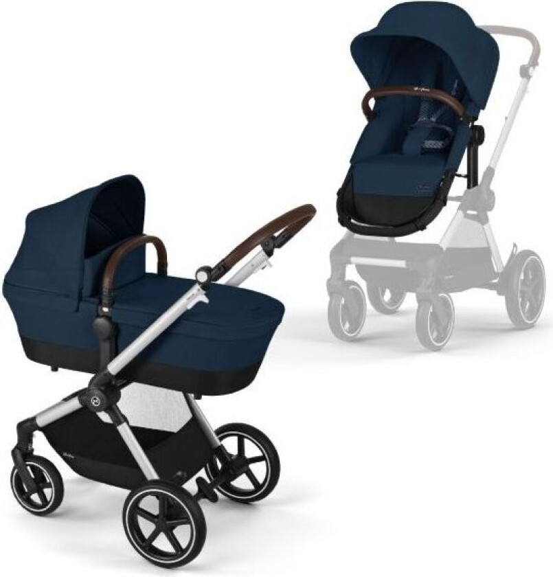 Cybex Barnevogn, Eos Lux 2i1, Kombivogn - Ocean Blue