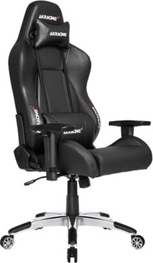 Master Premium Kontorstol - Svart/Koksgrå - PU-lær - Opptil 150 kg