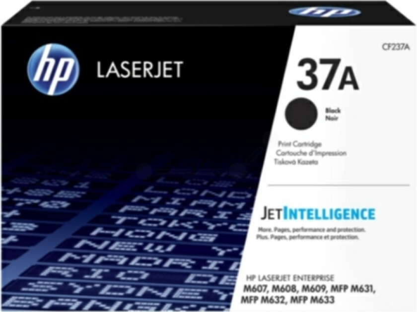 Hp Toner Svart 37a 11k - Lj M607/m608/m609/m633