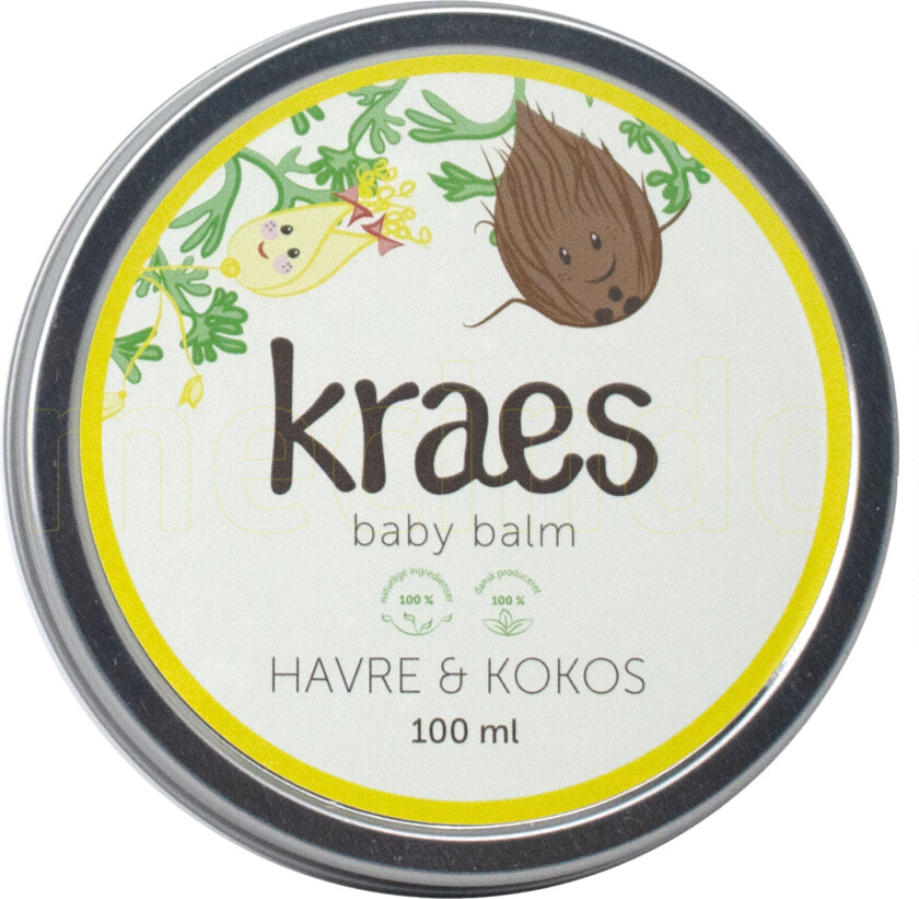 KRAES Baby Balm Havre og Kokos - 100 ml