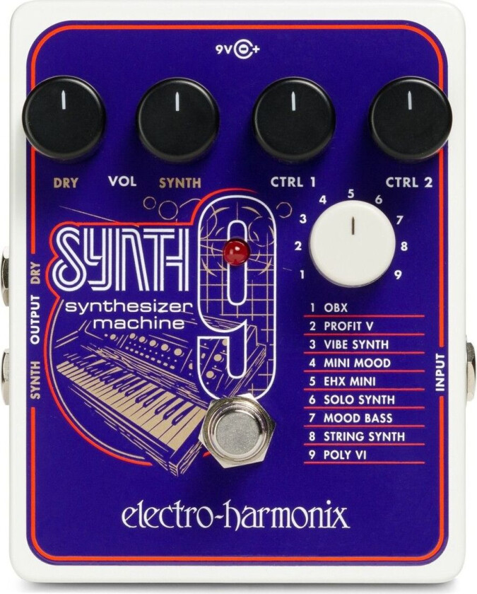 Bilde av Electro Harmonix Synth 9 Synthesizer Machine