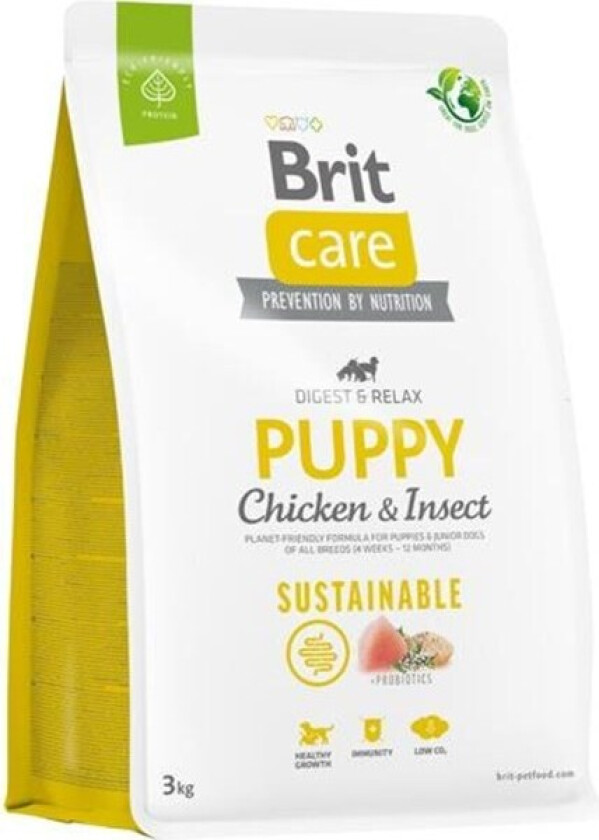 Brit Care Dog Sustainable Puppy (3 kg)