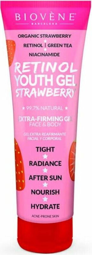 Biovène Retinol Youth Gel Extra-Firming Organic Strawberry Body T