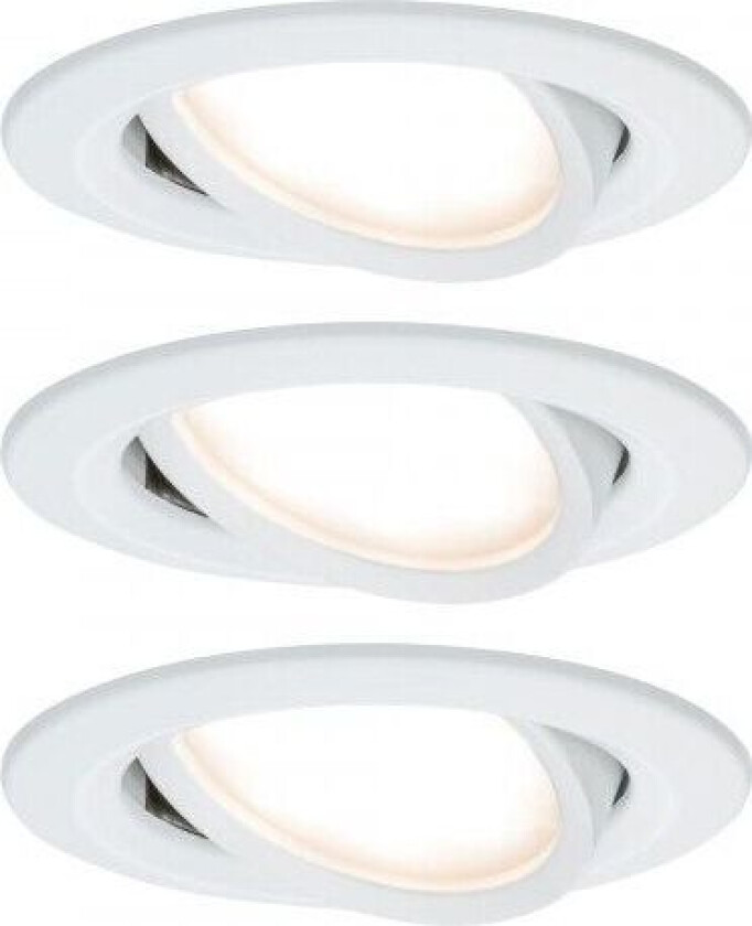 934.85, Indbygget lysplade, 3 pære(r ), LED, 2700 K, 630 lm, Hvid