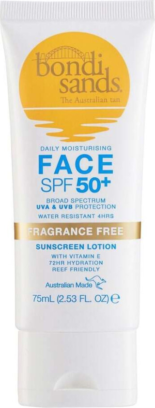 Bilde av Fragrance Free Face Sunscreen Lotion SPF 50+ 75 ml