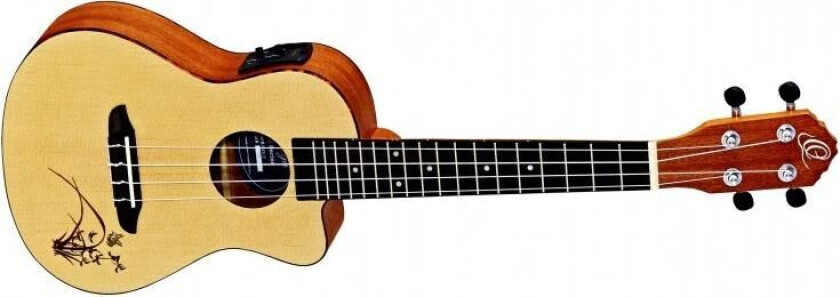 Ortega Ru5ce Concert Ukulele Med Mik