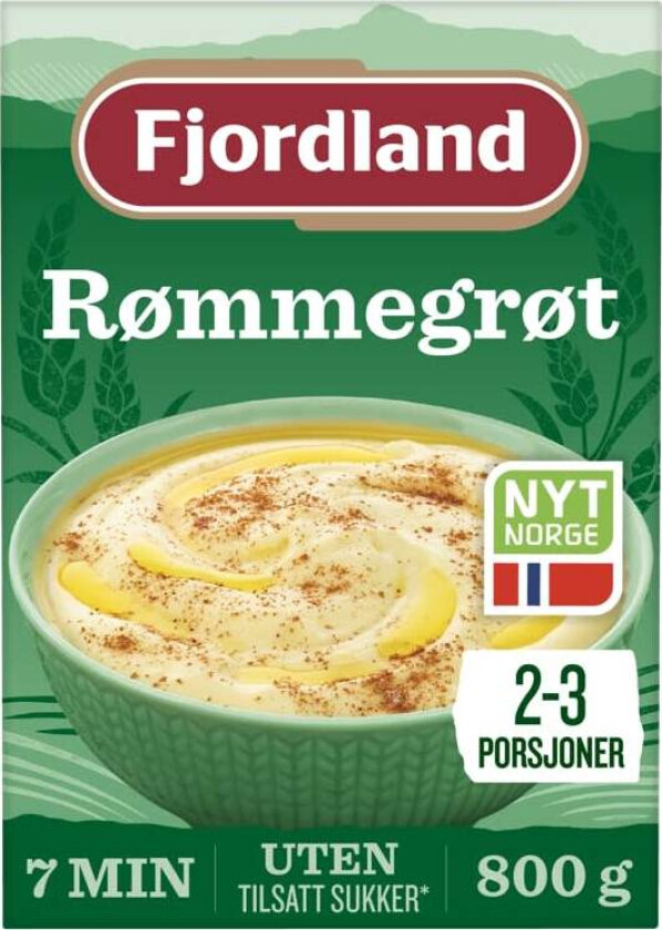 Fjordland Rømmegrøt 800g