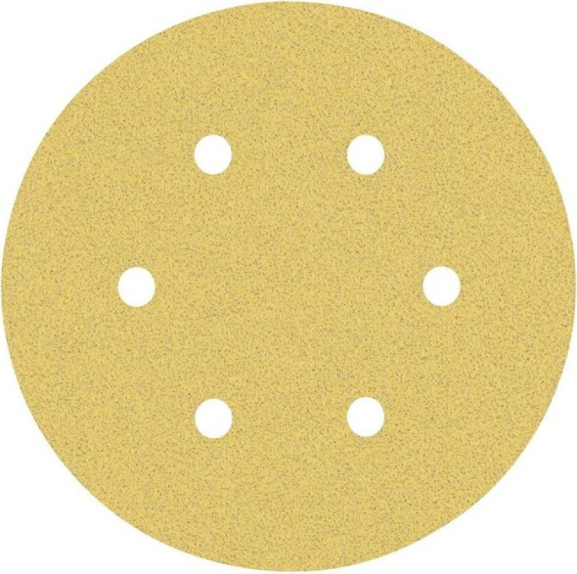 Expert C470 Slipepapir 150 mm, 6 hull, 5-pakk Ø 150 mm