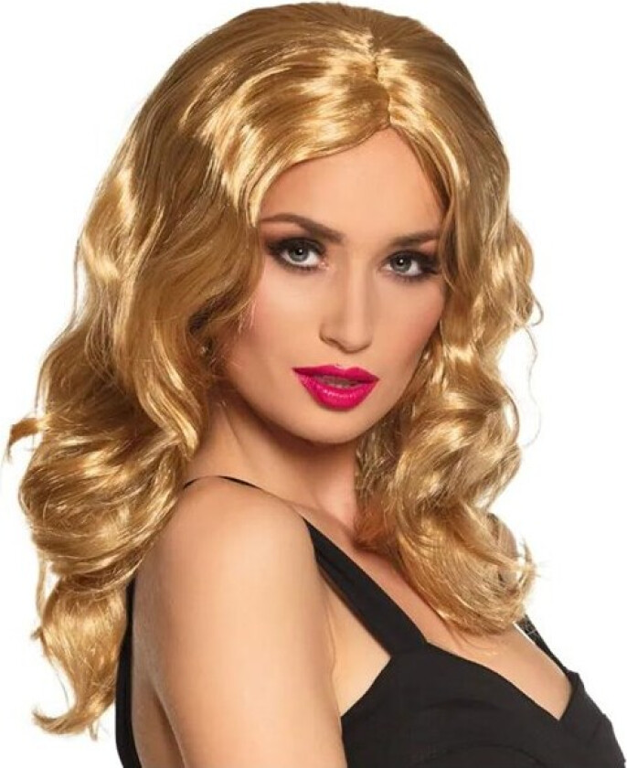 Celebrity paryk blond