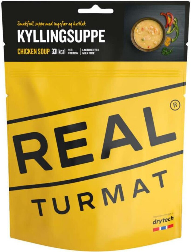 Real Turmat Real Turmat Kyllingsuppe 375gr