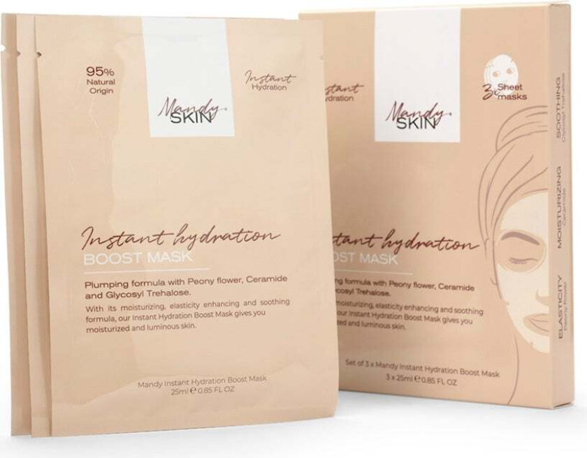 Mandyskin Mandy Instant Hydration Boost Mask, Mandyskin Ansiktsmaske