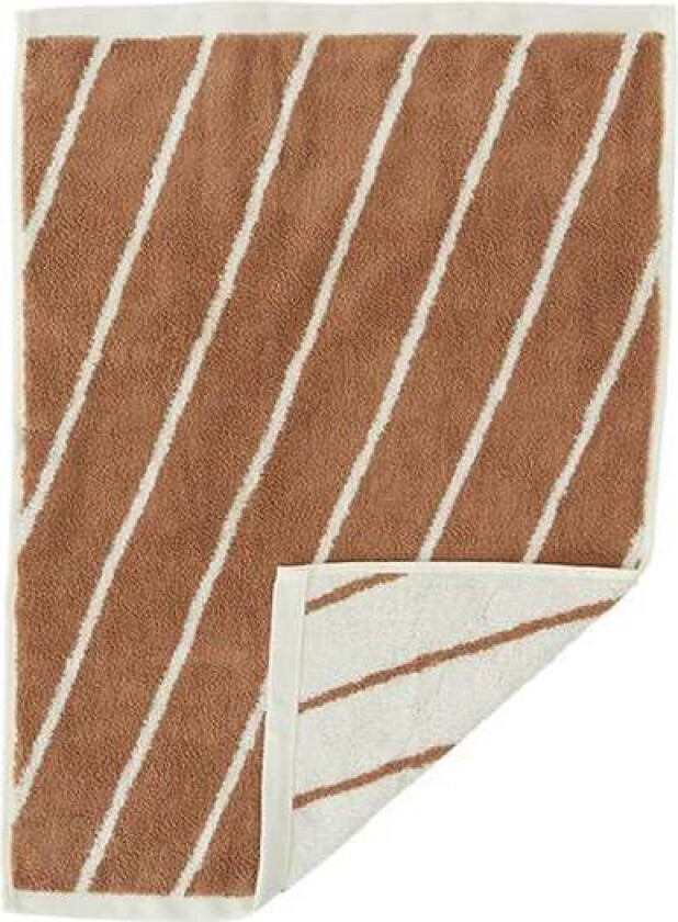 - Raita Organic Towel - 40x60 cm - Cloud / Caramel