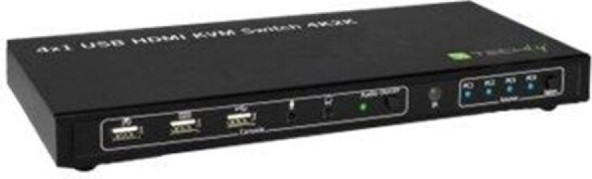 Bilde av techly 4x1 USB HDMI KVM Switch 4Kx2K