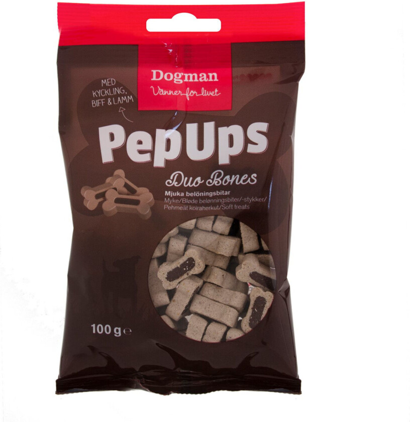 Pep Ups Duo Bones 100g