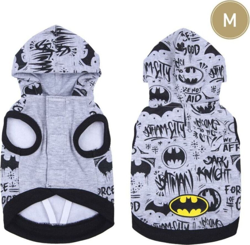 For FAN Pets Batman Hundegenser Grå (M)