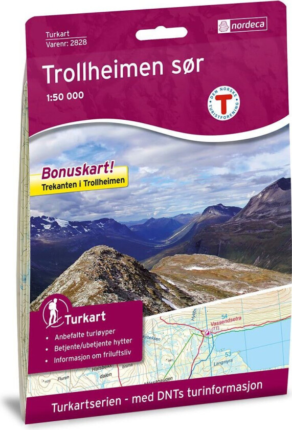 Trollheimen Sør DNT i plast