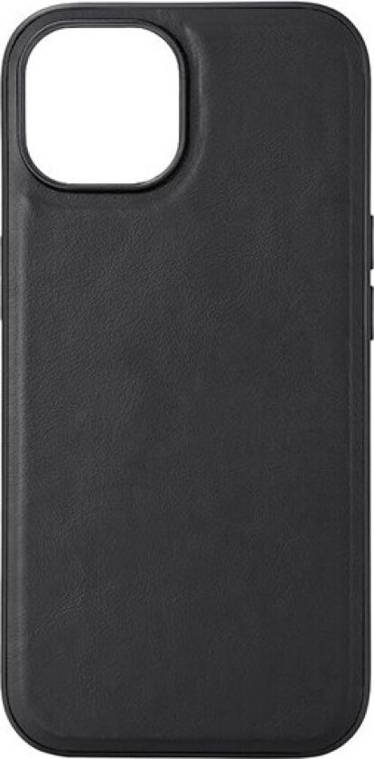 Phone Case Leather Magseries Black - iPhone 15