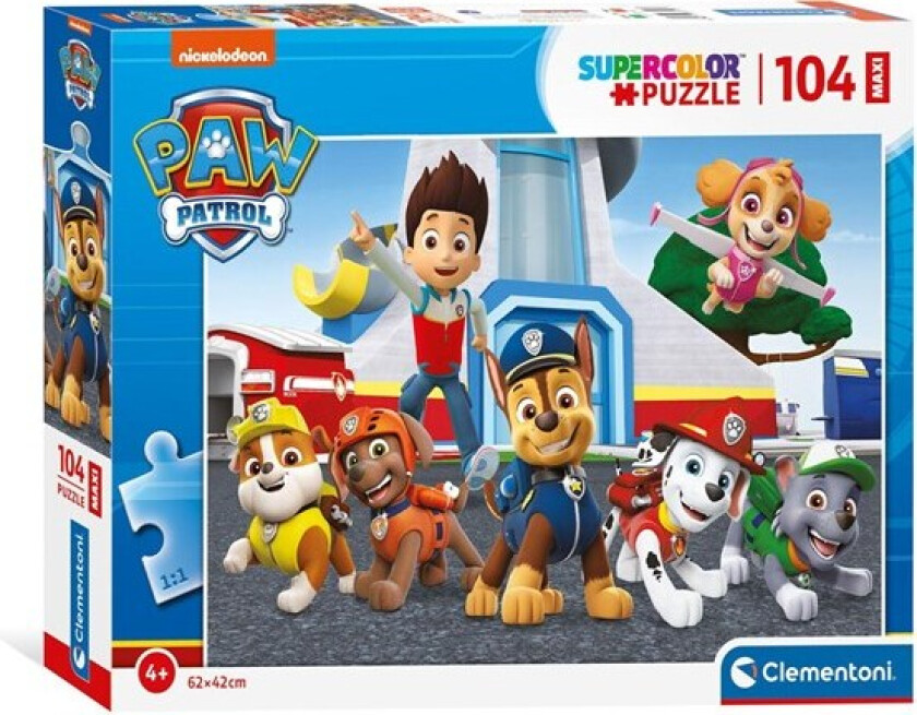 Maxi Puzzle PAW Patrol 104st. Gulv