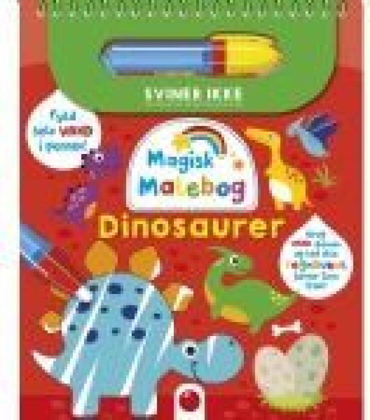 Magisk malebog: Dinosaurer