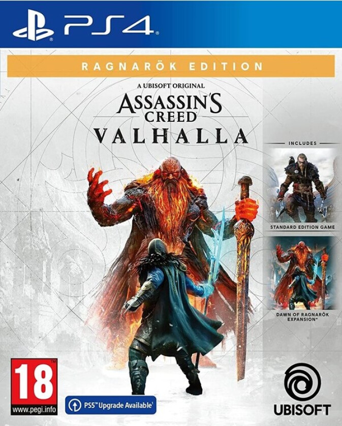 Assassin's Creed Valhalla - Ragnarök Edition - Double Pack - Sony PlayStation 4 - Action/Adventure