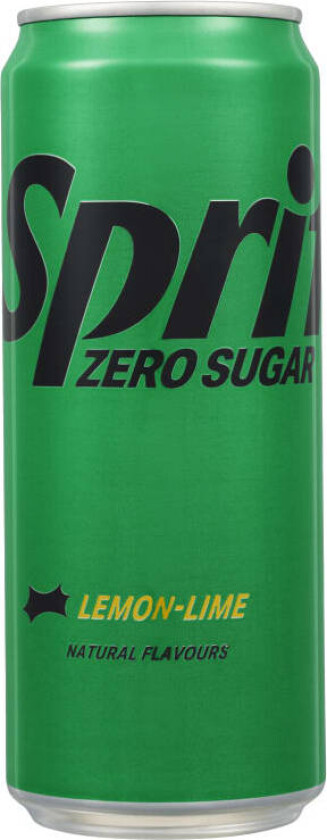 Sprite u/Sukker 0,33l boks