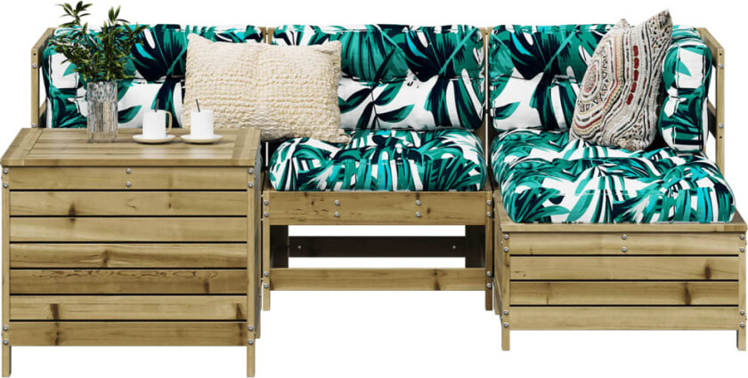 Hagesofagruppe 5 deler impregnert furu