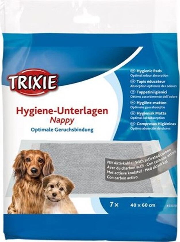 Bilde av Trixie Valpematte med aktivt kull 40x60 cm 7-pakk