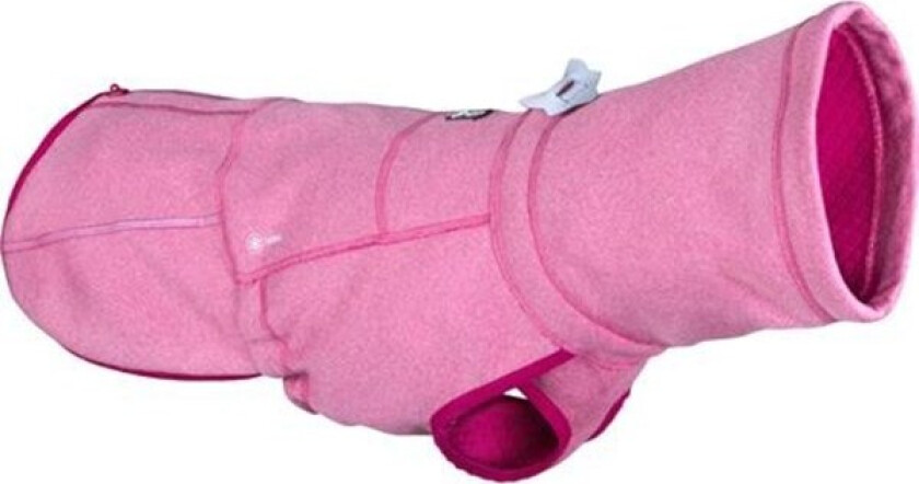 Hurtta Razzle-Dazzle Reversible Midlayer Hundjacka Rosa (55 cm)