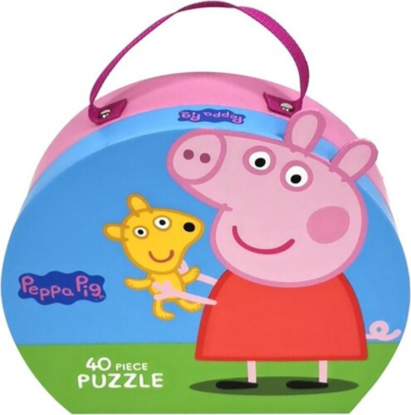 Peppa Pig - Puzzle Suitcase - Peppa Teddy