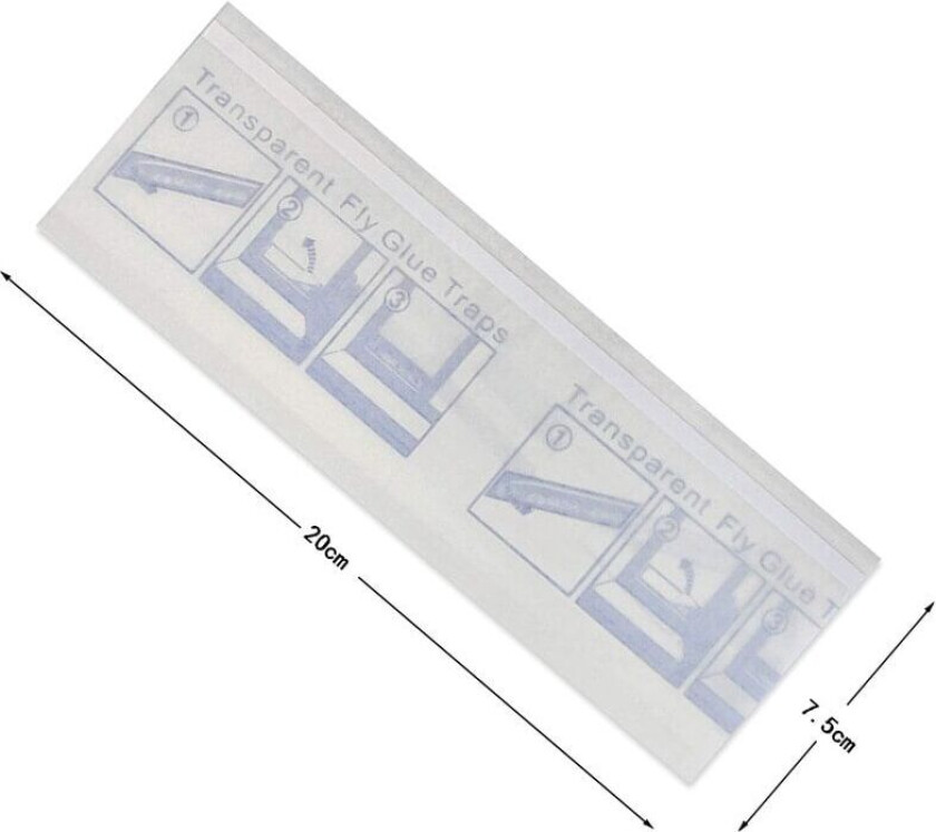 Gjennomsiktig fluepapir